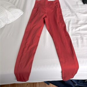 Rust-colored Limited Edition Girlfriend Collective Leggings